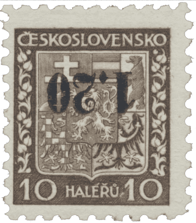 As | Asch | Sudetenland postage stamp overprint 1938 - Michel 2K | Sudets | Czechoslovakia | nazi occupation