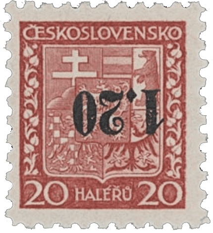 As | Asch | Sudetenland postage stamp overprint 1938 - Michel 3K | Sudets | Czechoslovakia | nazi occupation