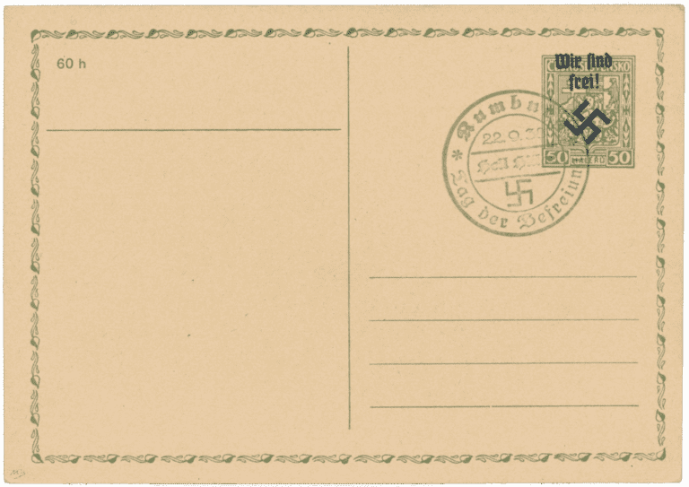 Rumburk mailing cards | Sudetenland | Sudety | German Occupation | Rumburg 1938 | Sudeten Crisis | Mi. P7